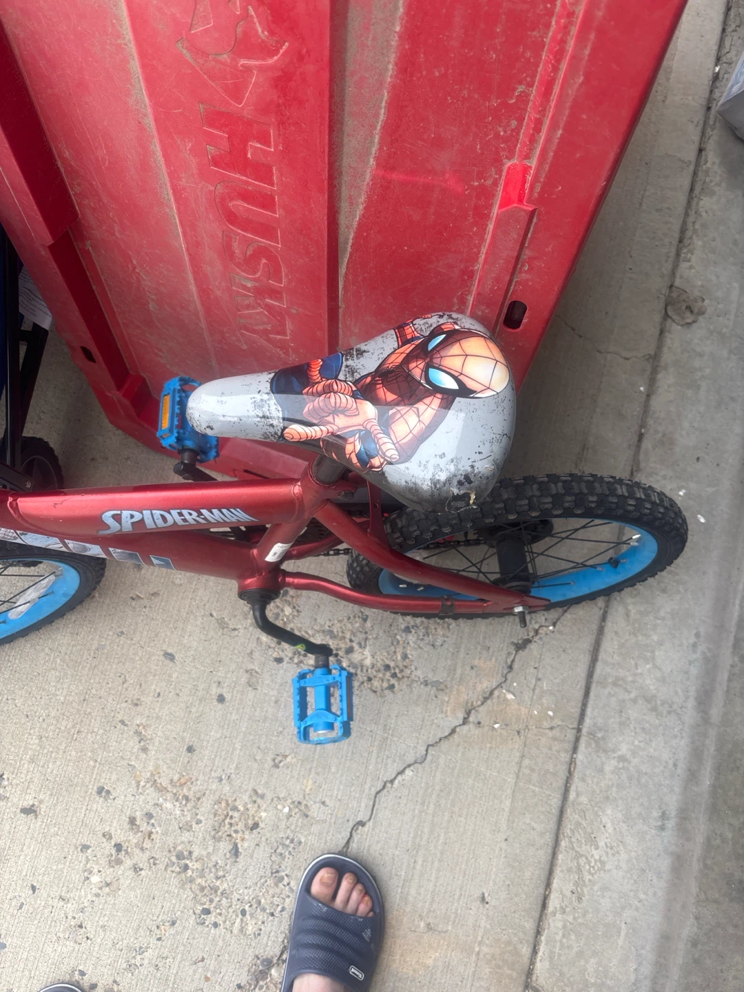 Kids Spider-Man Bicycle - photo 3