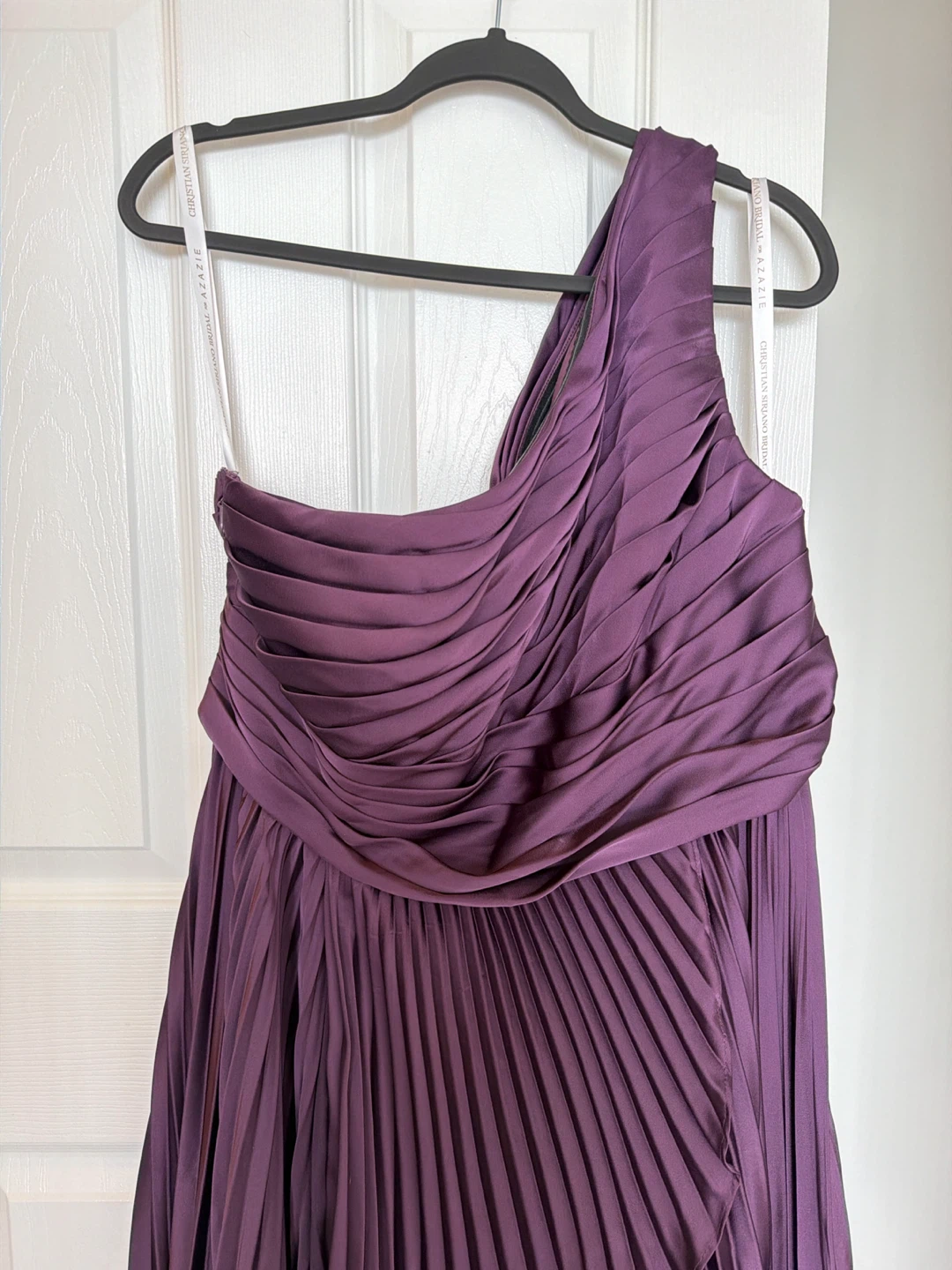 Azazie x Christian Siriano One-Shoulder Dress