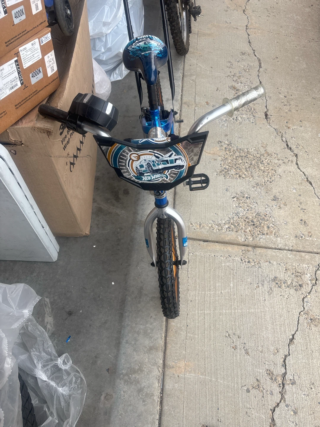 Hot Wheels Blue Kids Bike - photo 2