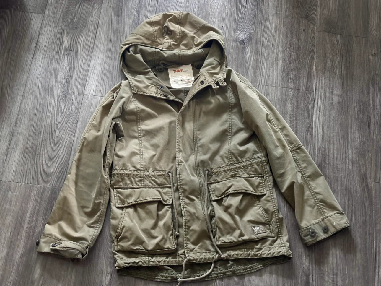 Unisex TNA Army Green Anorak Jacket - photo 2