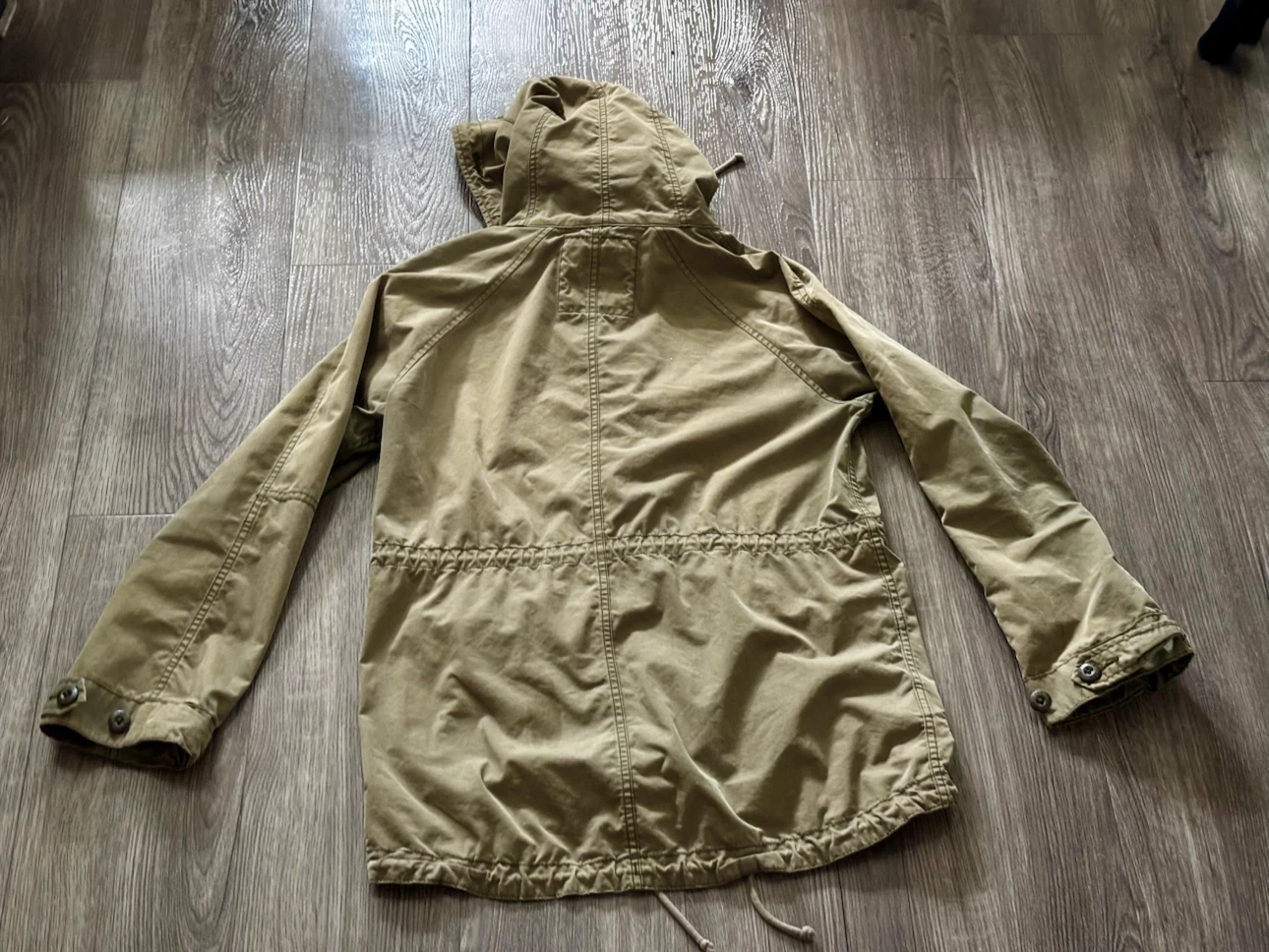 Unisex TNA Army Green Anorak Jacket - photo 3