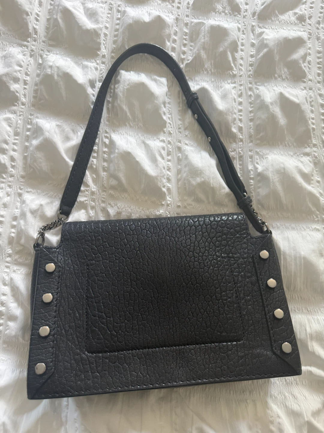 Jimmy Choo Black Leather Shoulder Bag - photo 3