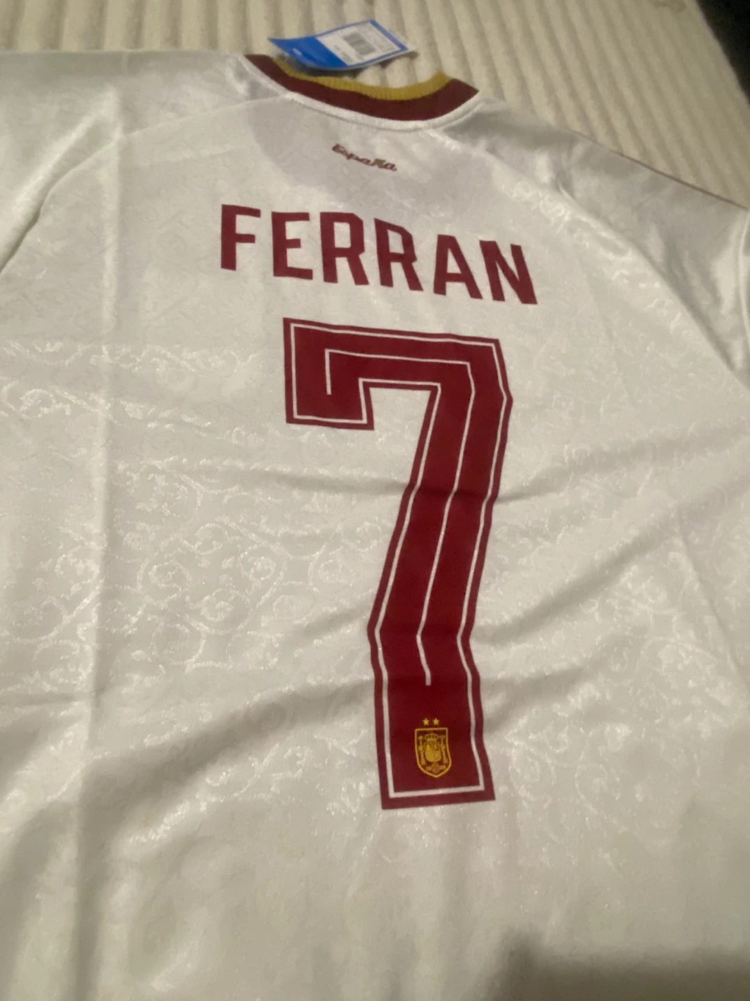 Adidas Spain National Team Soccer Jersey - Ferran #7 - XL - photo 4
