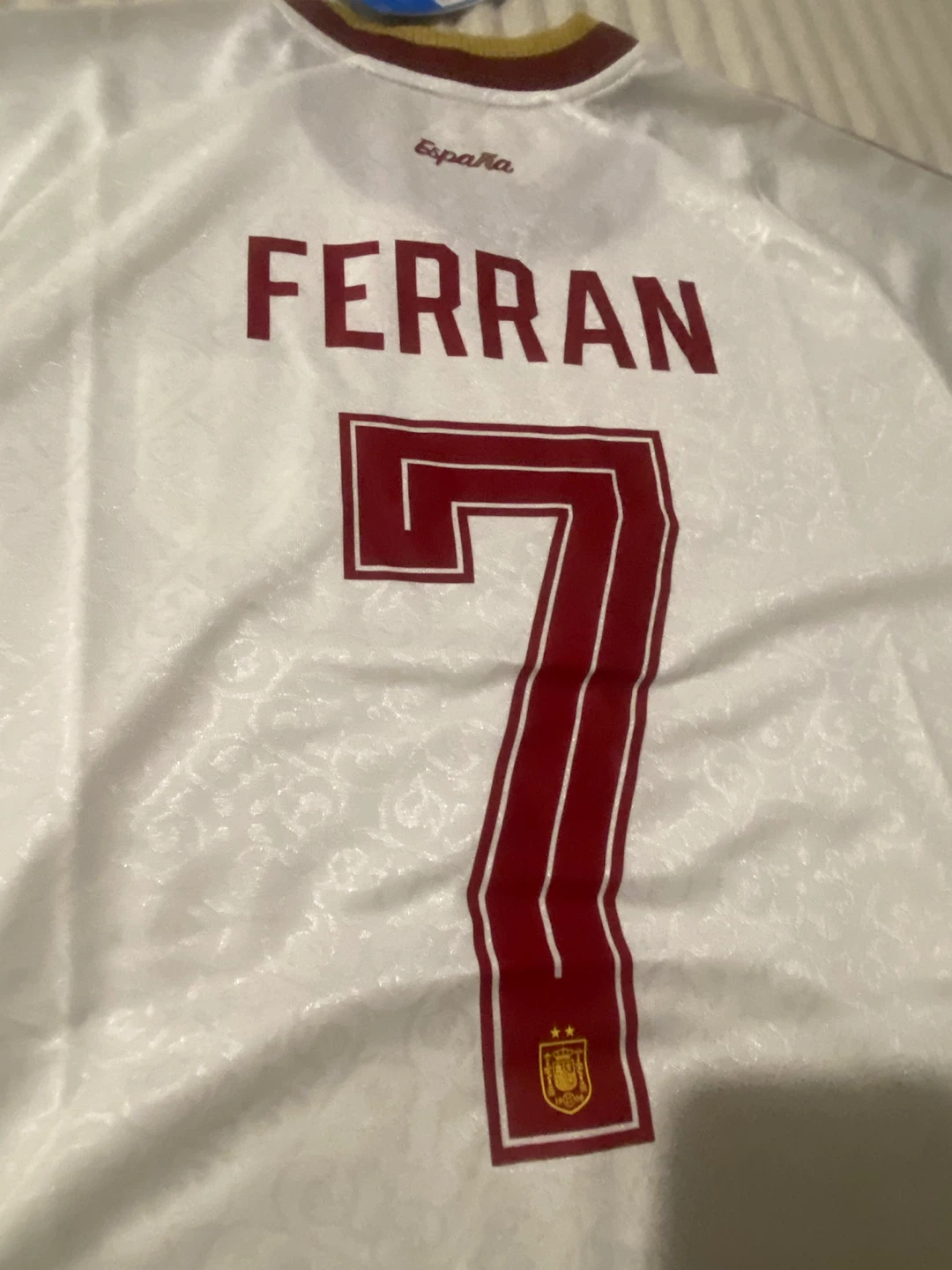 Adidas Spain National Team Soccer Jersey - Ferran #7 - XL - photo 5