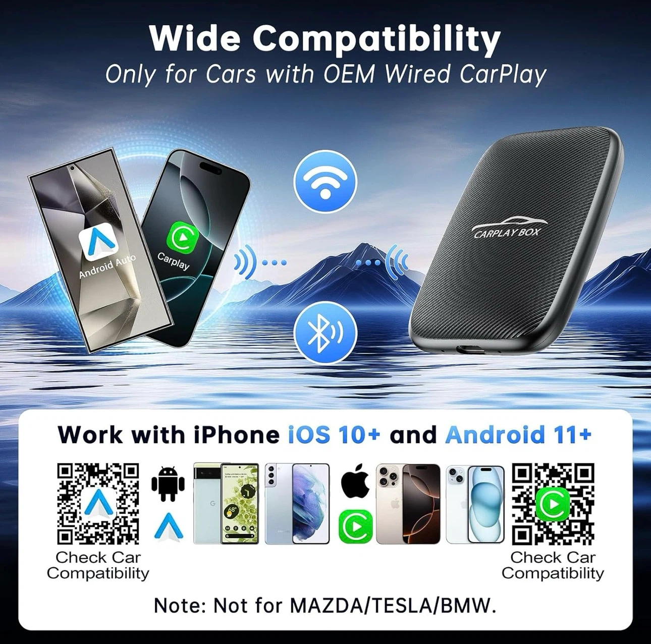CarPlay & Android Auto Wireless Adapter - photo 2