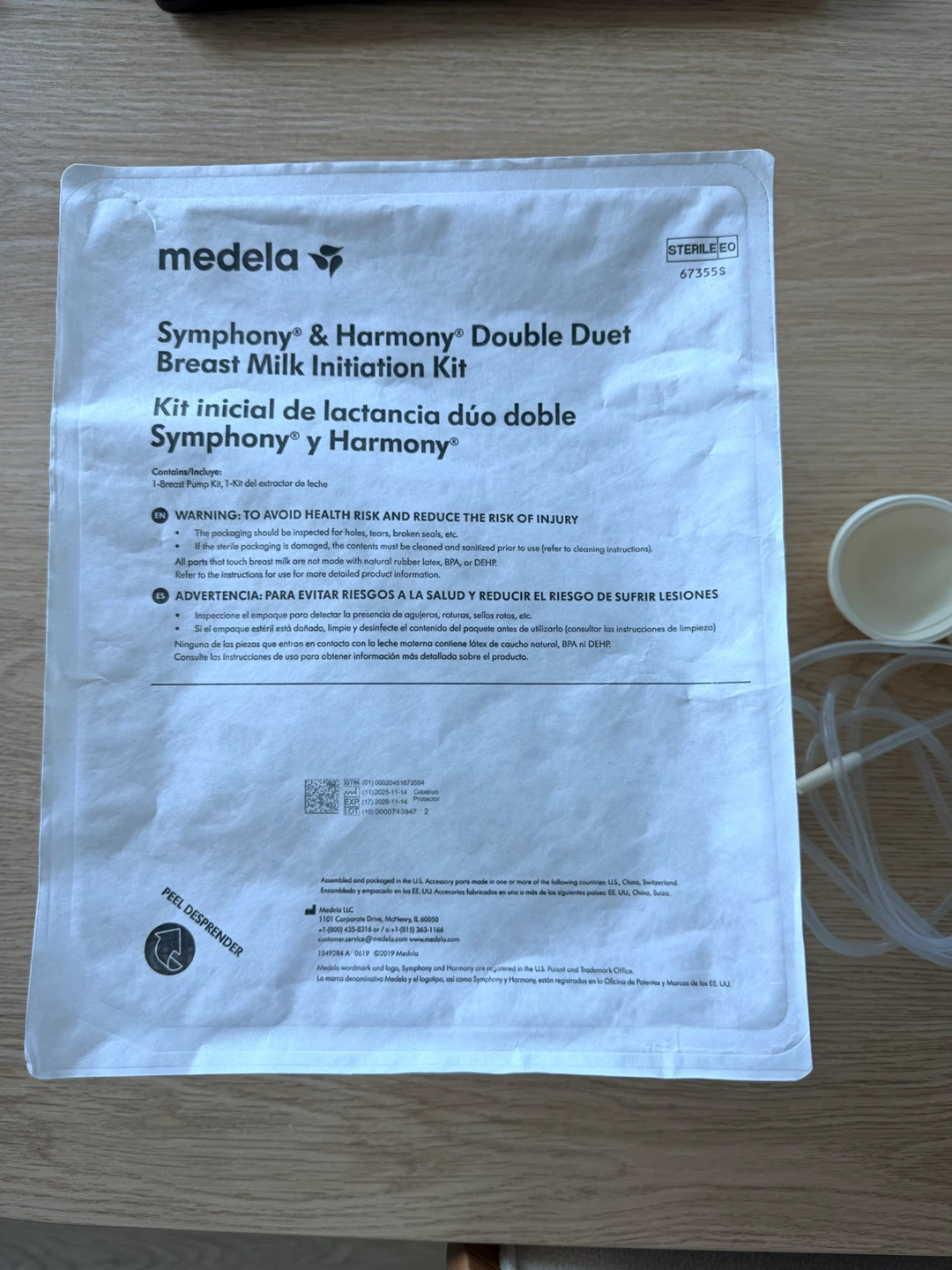 Medela Symphony Double Duet Breast Milk Initiation Kit - photo 3