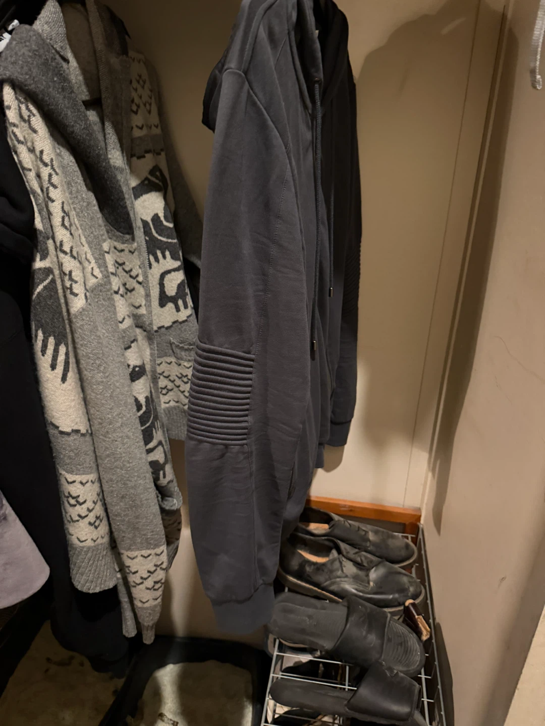 Versace Collection Grey Zip-Up Hoodie - photo 5