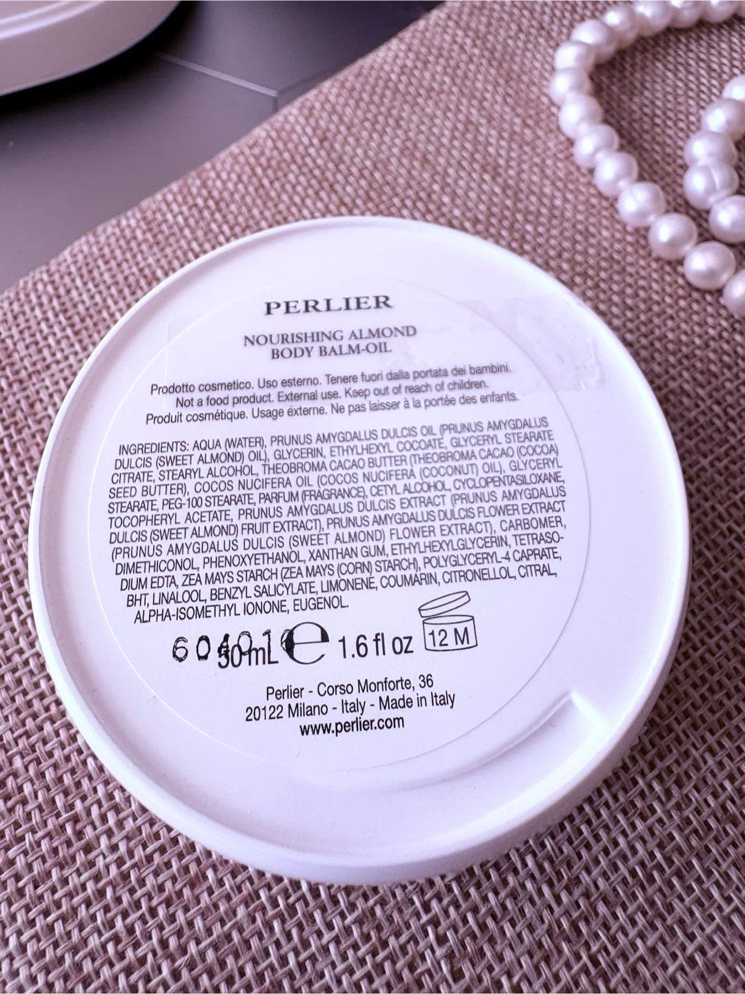 Perlier Nourishing Body Balm-Oil - photo 2