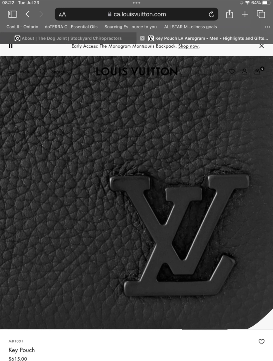 Louis Vuitton Key Pouch