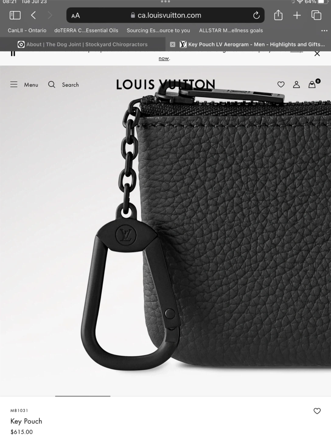Louis Vuitton Key Pouch - photo 2
