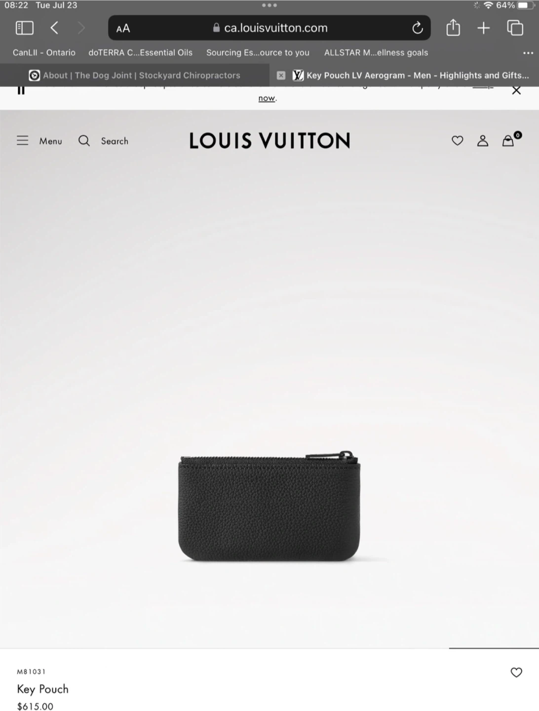 Louis Vuitton Key Pouch - photo 3