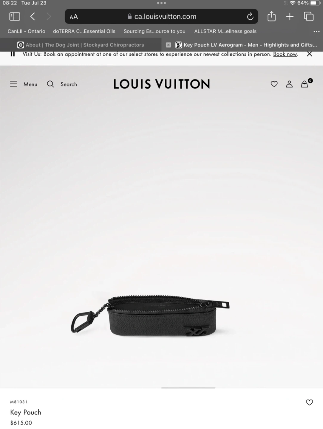 Louis Vuitton Key Pouch - photo 4