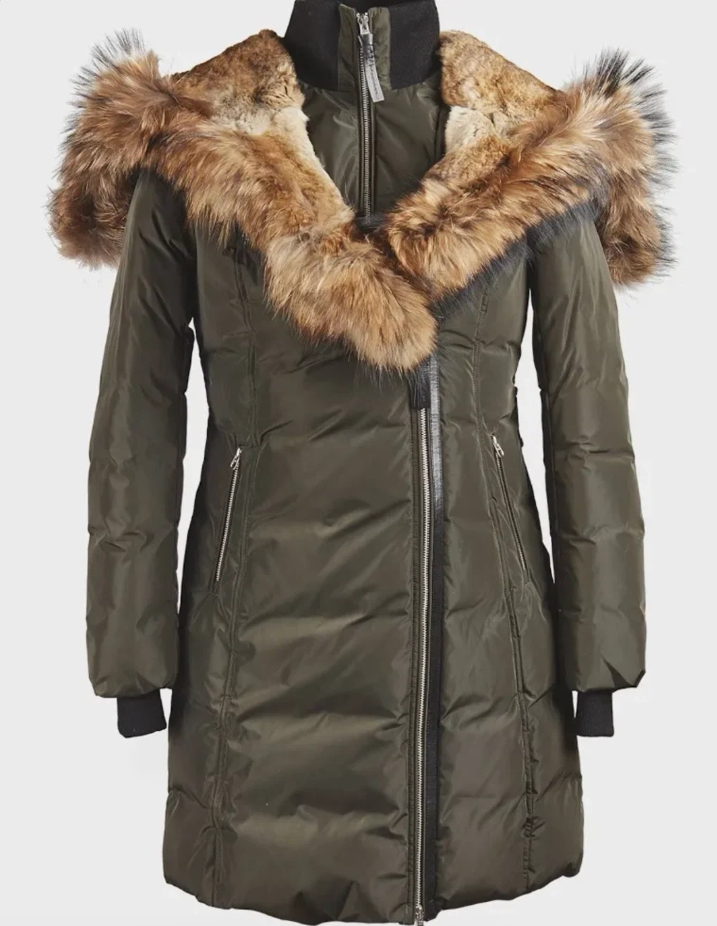 Mackage Down Puffer Coat with Fur Trim - photo 4