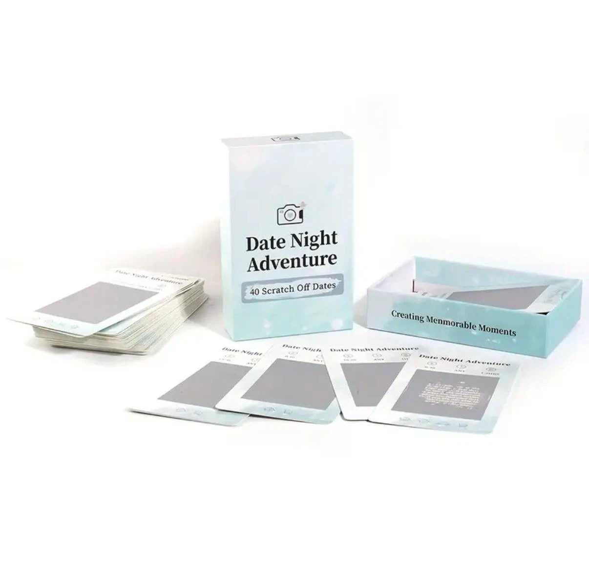 Date Night Adventure Scratch Off Cards