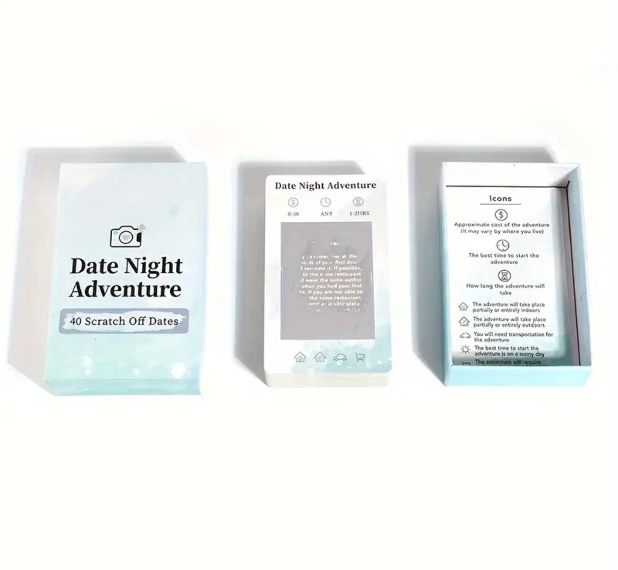 Date Night Adventure Scratch Off Cards - photo 3