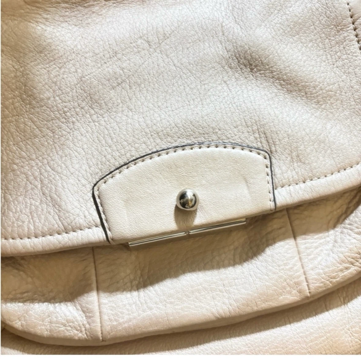 Coach Leather Hobo Bag - Cream - photo 4
