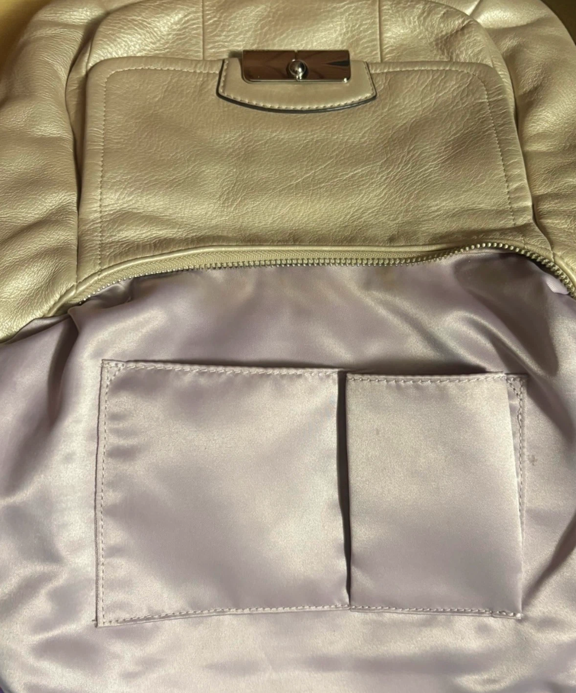 Coach Leather Hobo Bag - Cream - photo 5