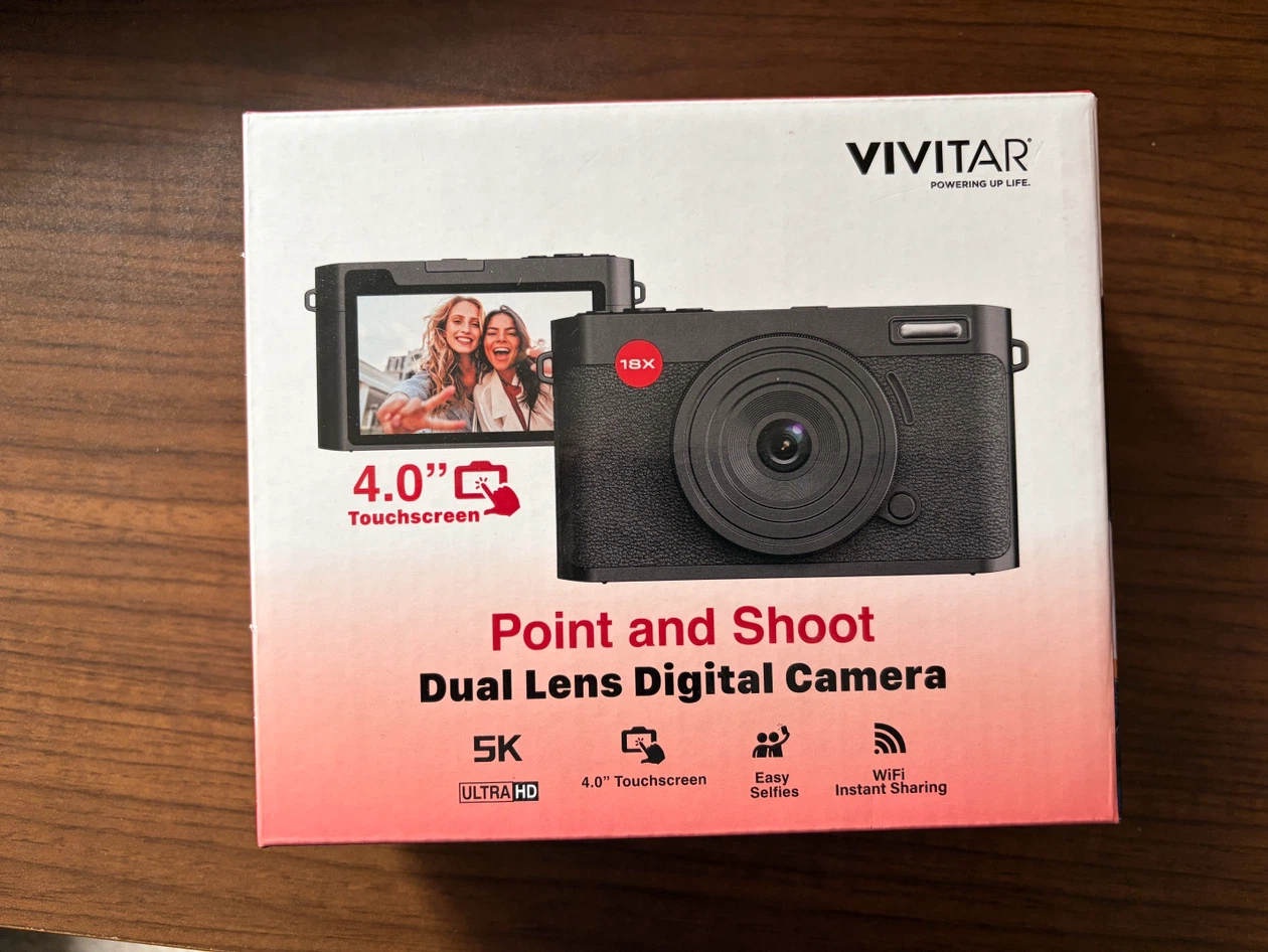 Vivitar Dual Lens Digital Camera (vecxx140)