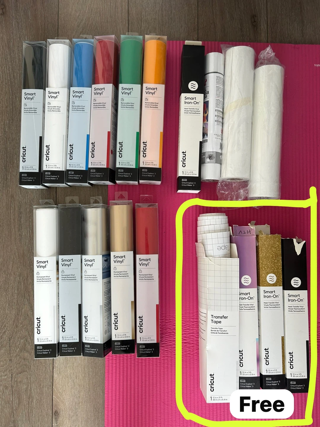 Cricut Smart Vinyl & Iron-On Bundle