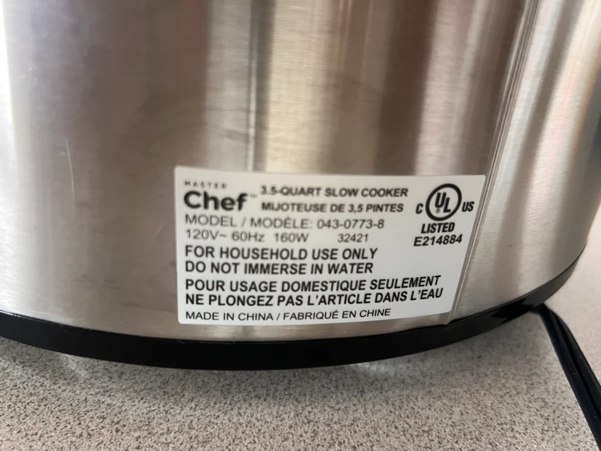 Master Chef 3.5-Quart Slow Cooker - photo 2