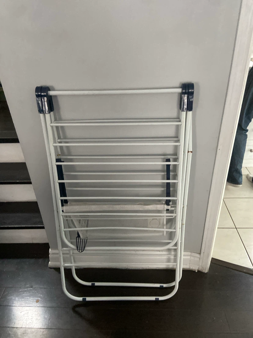 White Folding Drying Rack - photo 4