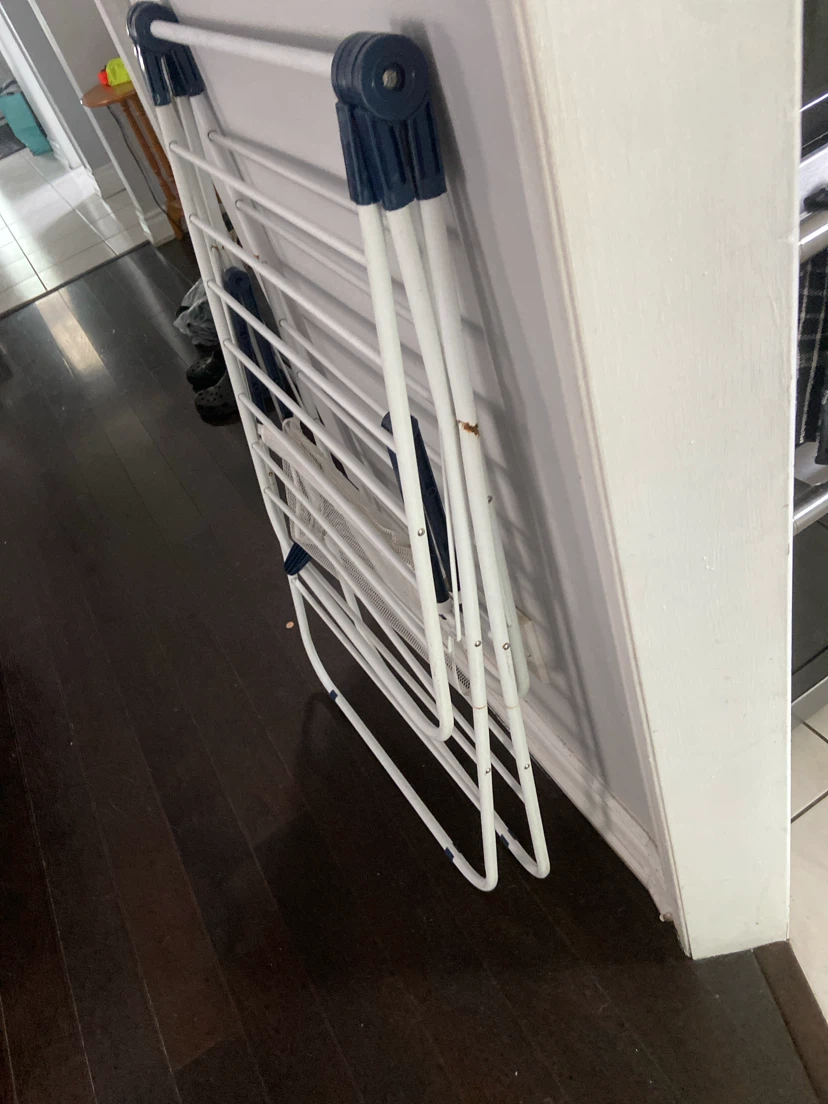 White Folding Drying Rack - photo 5