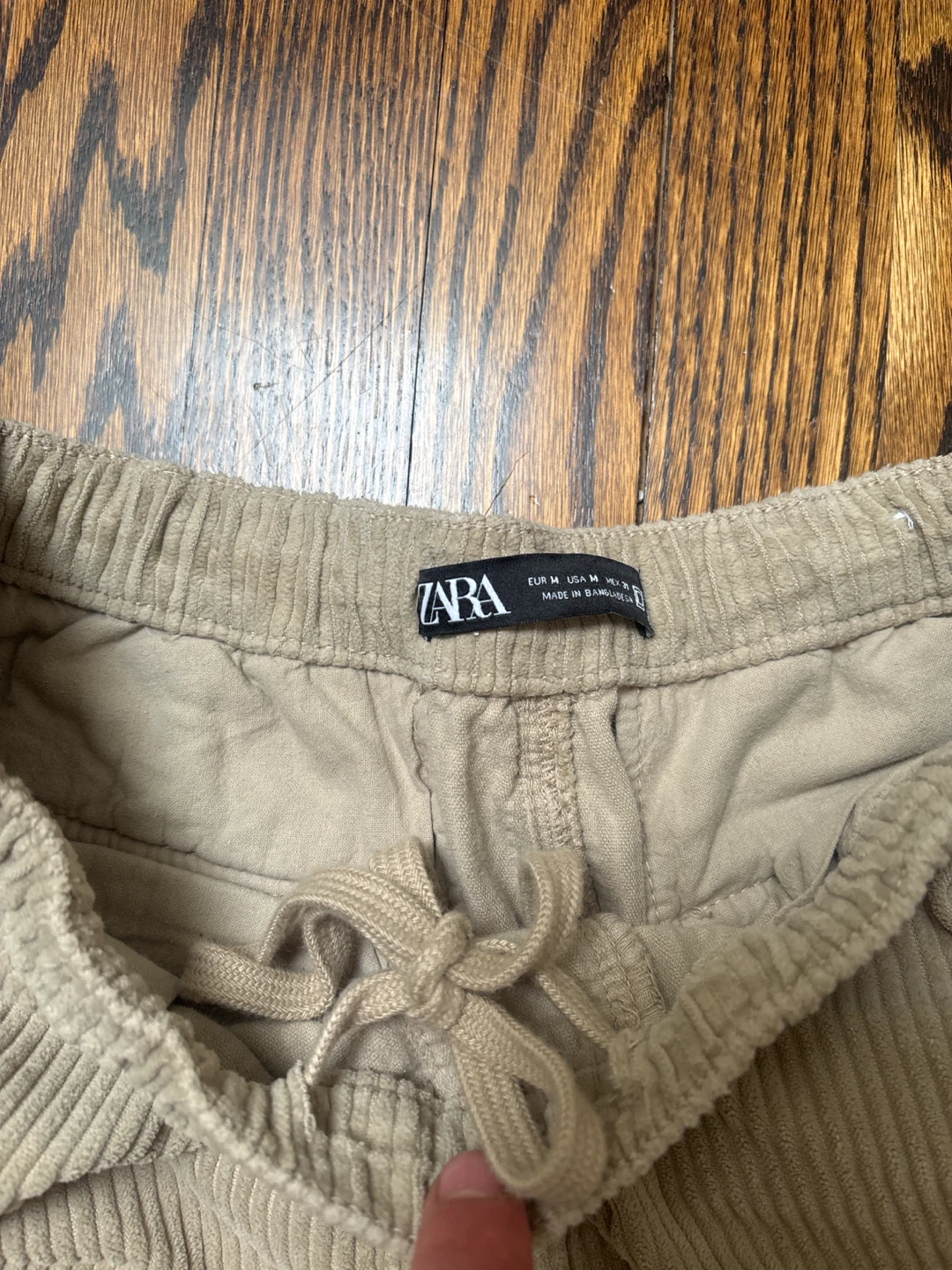 Zara Corduroy Cargo Pants - photo 4
