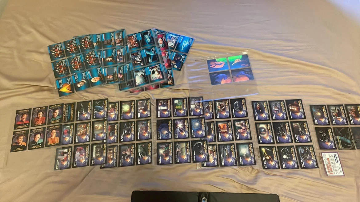 Star Trek:TNG & Star Trek:DS9 Collector Cards (FULL sets)