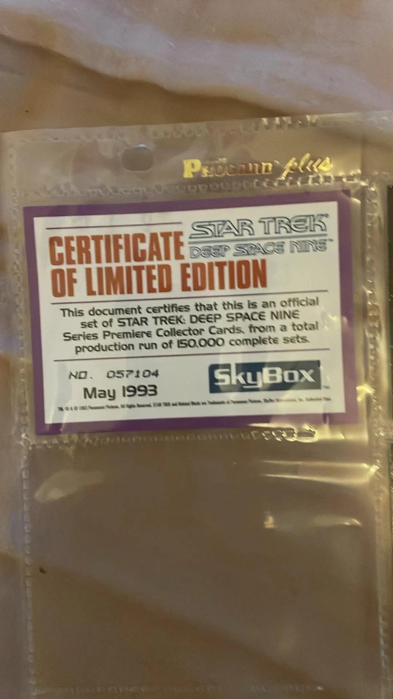 Star Trek:TNG & Star Trek:DS9 Collector Cards (FULL sets) - photo 2