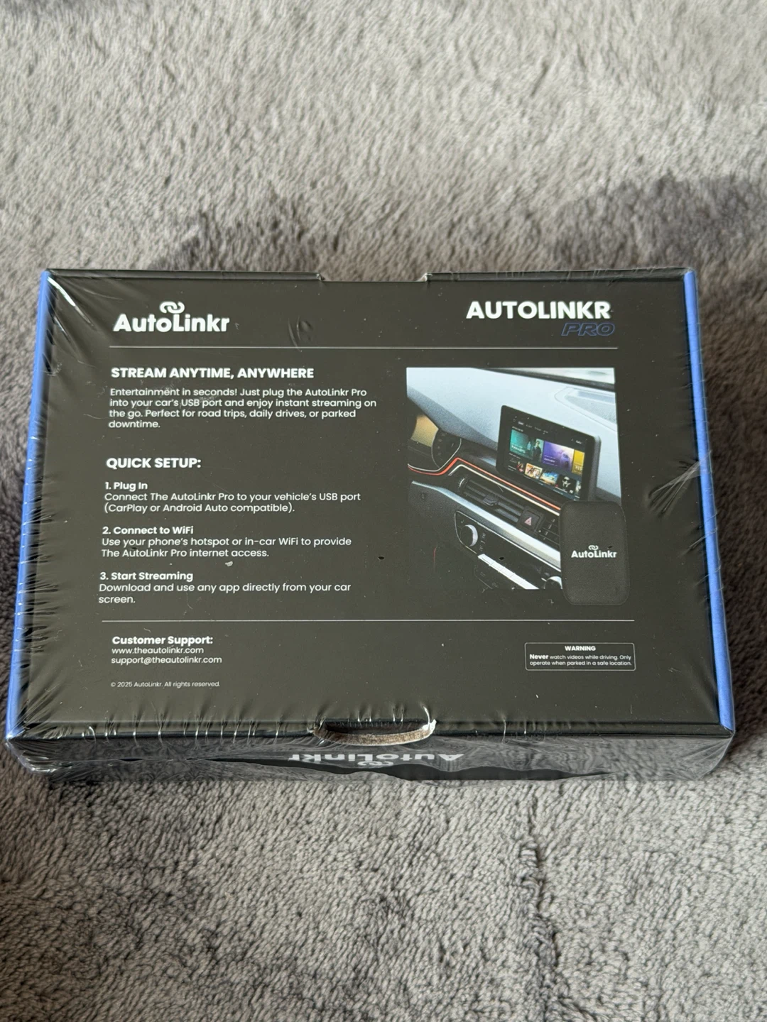 Autolinkr PRO Wireless CarPlay & Android Auto Adapter - photo 2