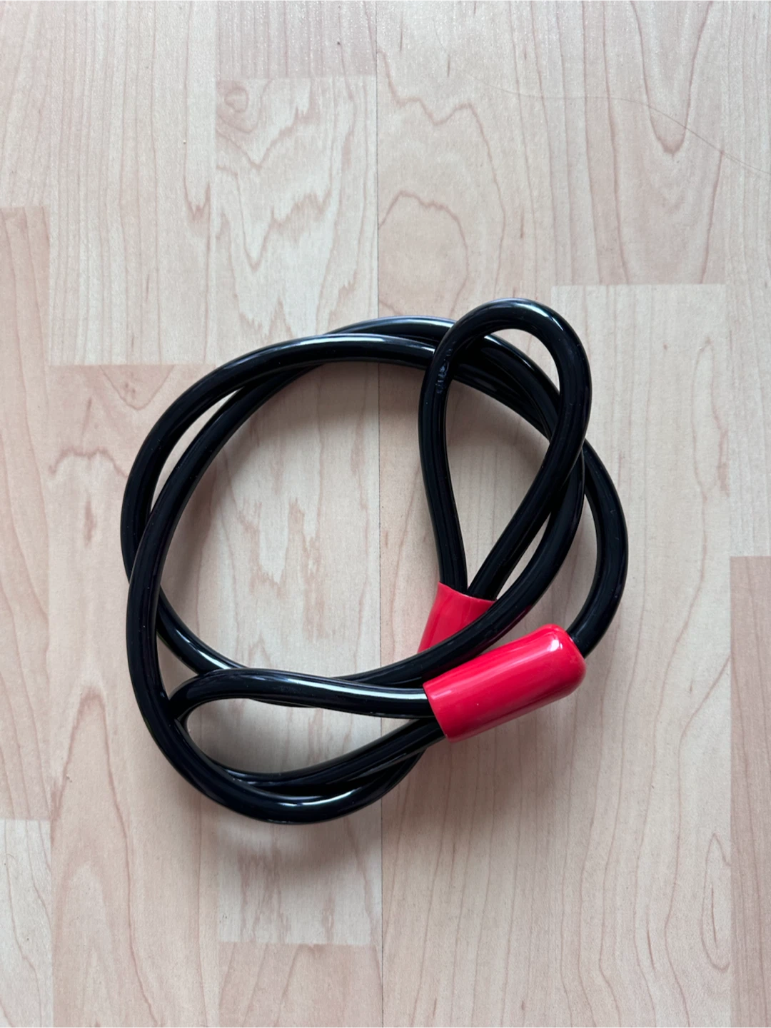 Black Bicycle Lock