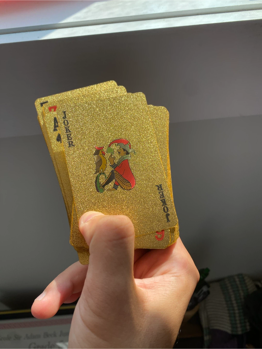 Golden deck of cards - photo 3
