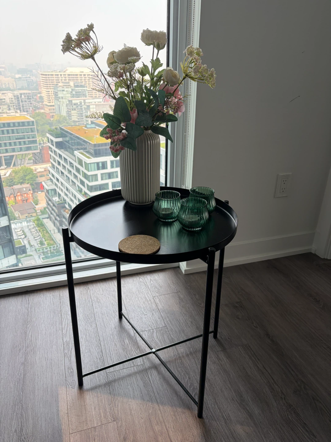 IKEA tray table in black