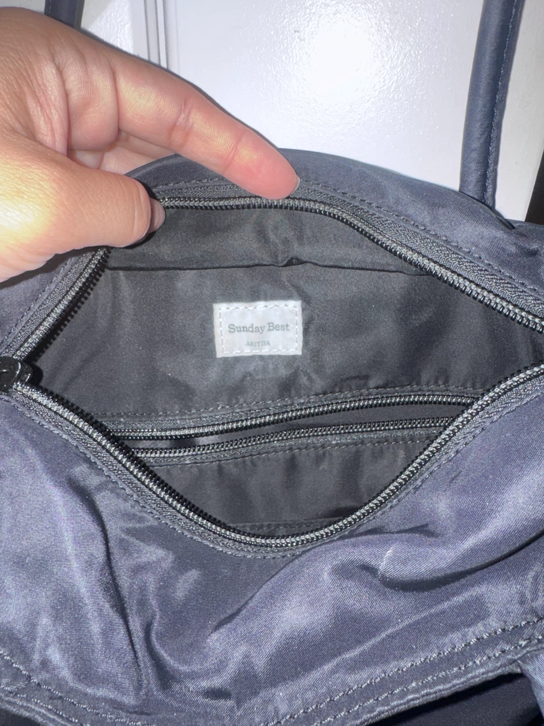 Sunday Best Black Tote Bag - photo 2