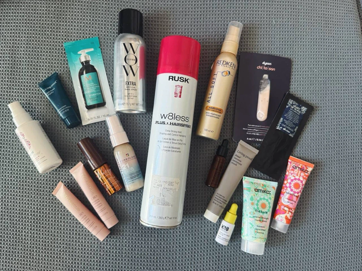 Hair Care Bundle – 18 Products+Samples+Headbands