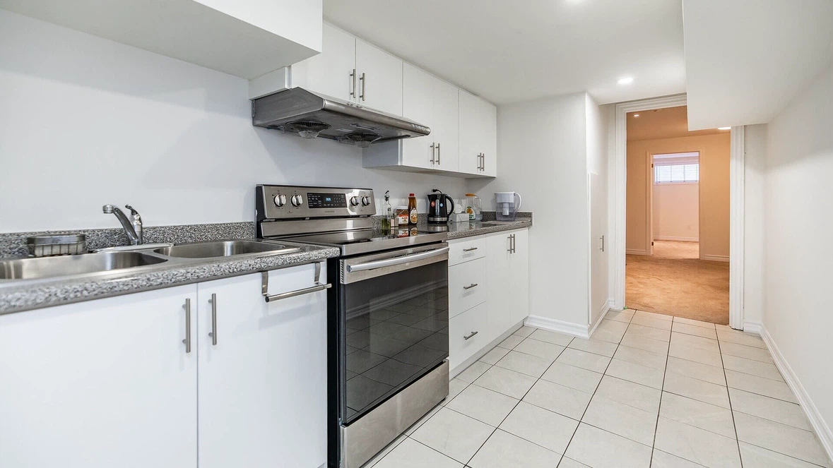 1 Bed 1 Bath Basement Unit for Rent - photo 2