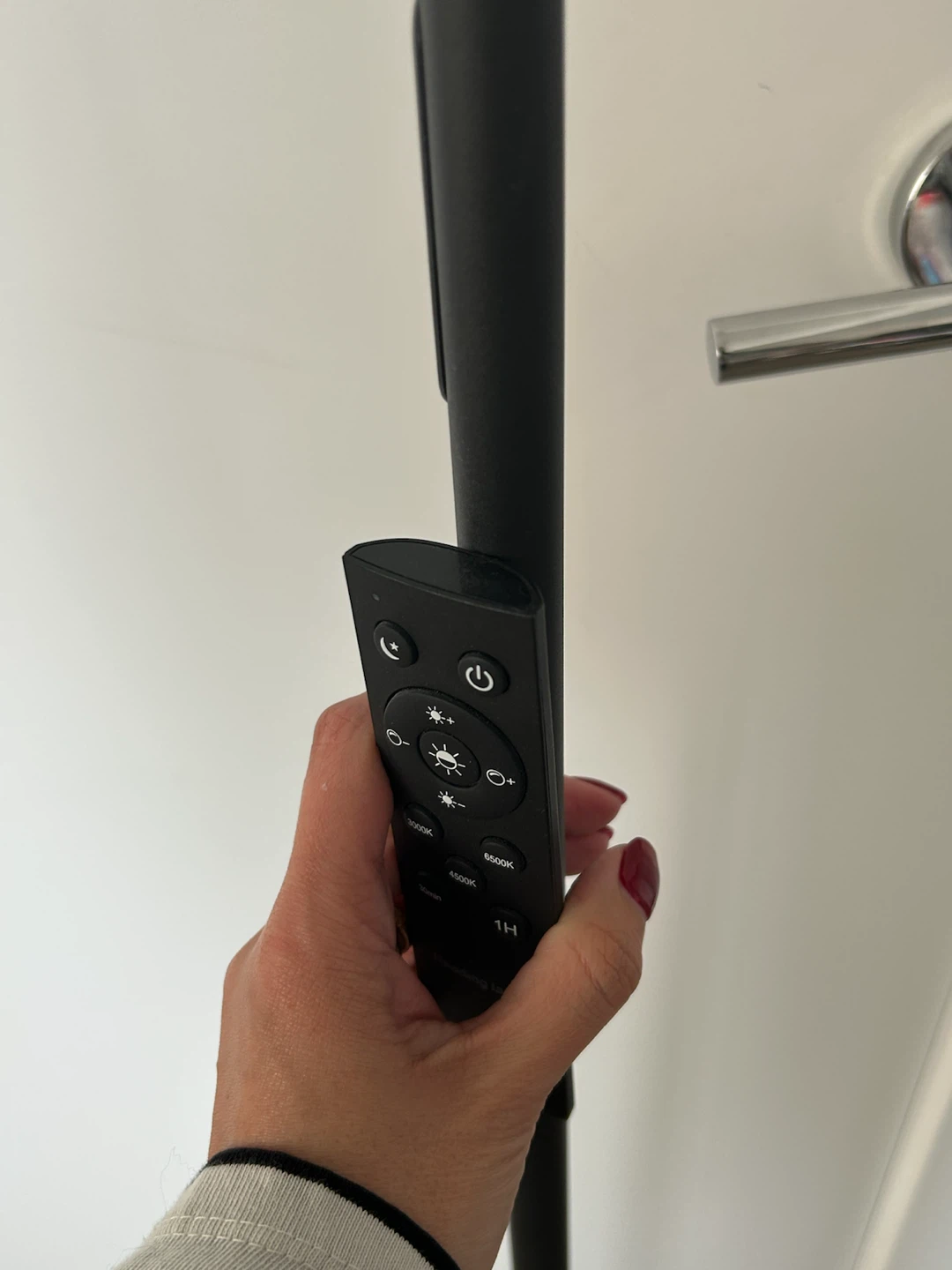 Black Floor Lamp with Remote - photo 3