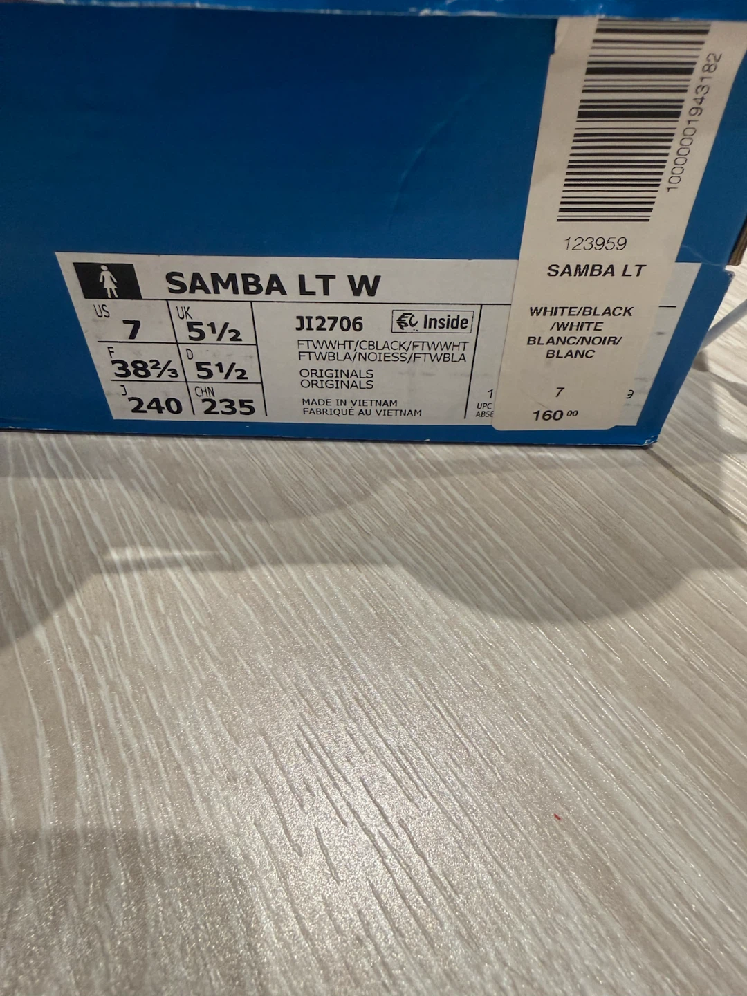 Adidas Samba LT W Women's Shoes Size 7 White/Black - photo 2