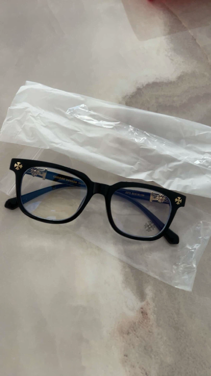 Chrome Hearts Glasses - Clear & Black Frames - photo 3