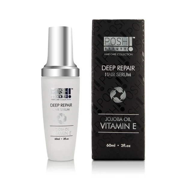 Posh Beauty Deep Repair Hair Serum with Jojoba Oil & Vitamin E