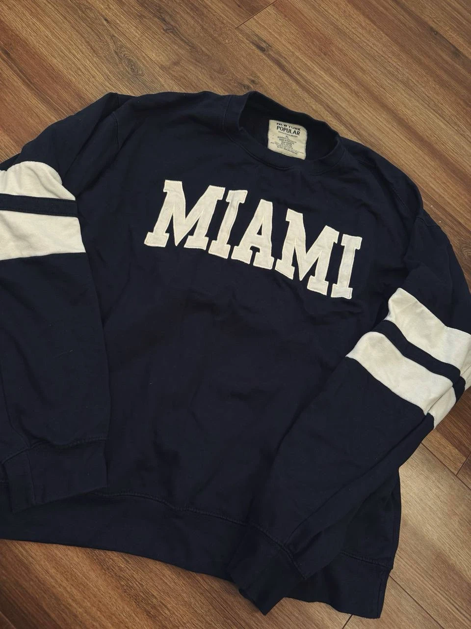 Blue Miami Sweatshirt XL, unisex