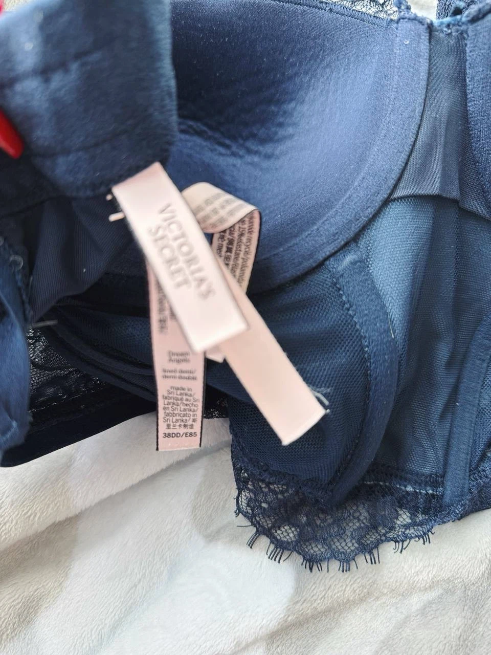 Victoria's Secret  Velvet Corset Bra - 38DD - photo 2