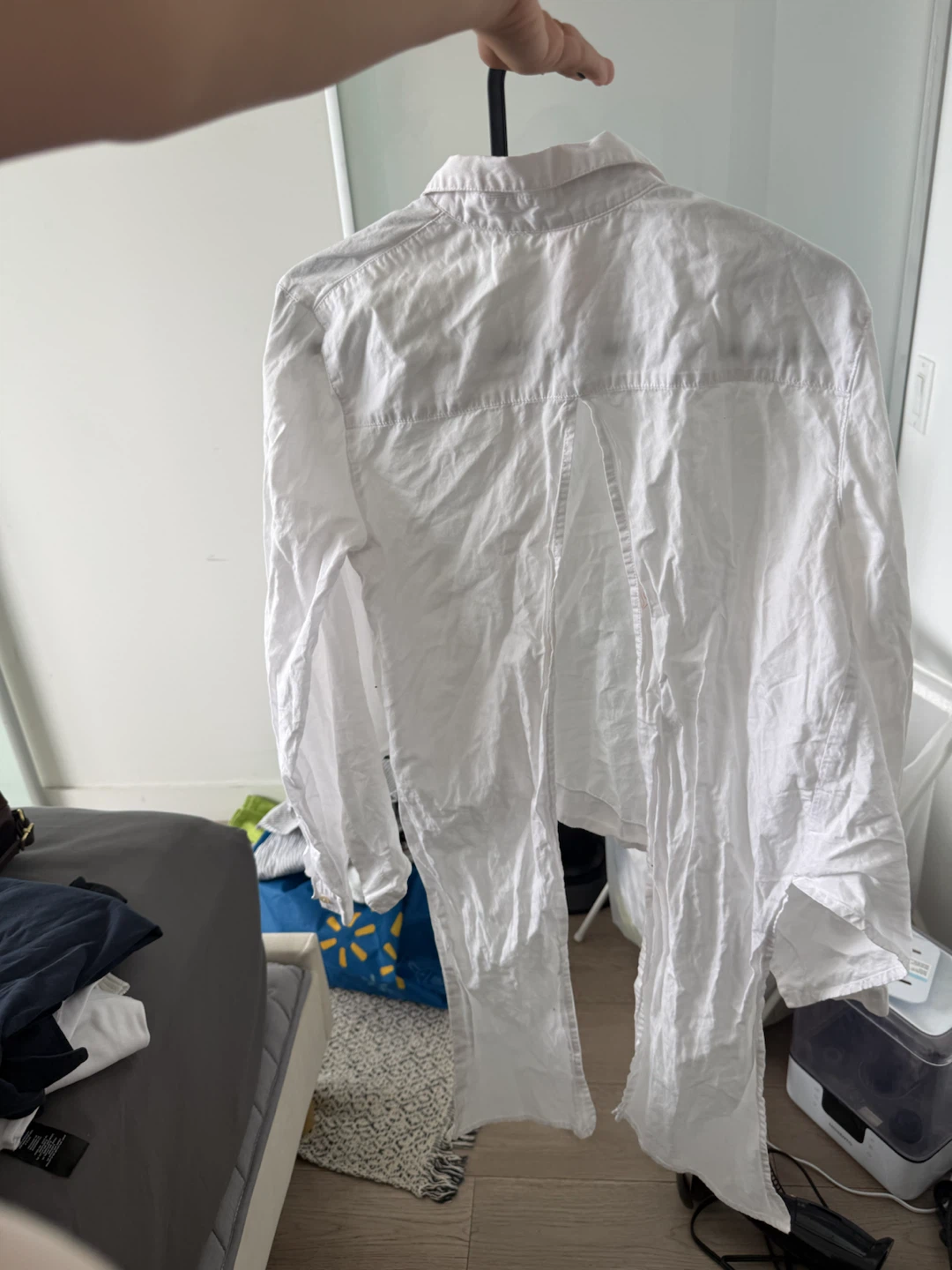 Not so classic White Button-Up Shirt - photo 2