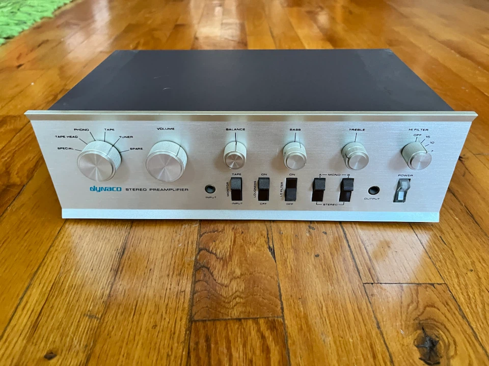 Dynaco PAT-4 Stereo Preamplifier and Dynaco 120 Amplifier
