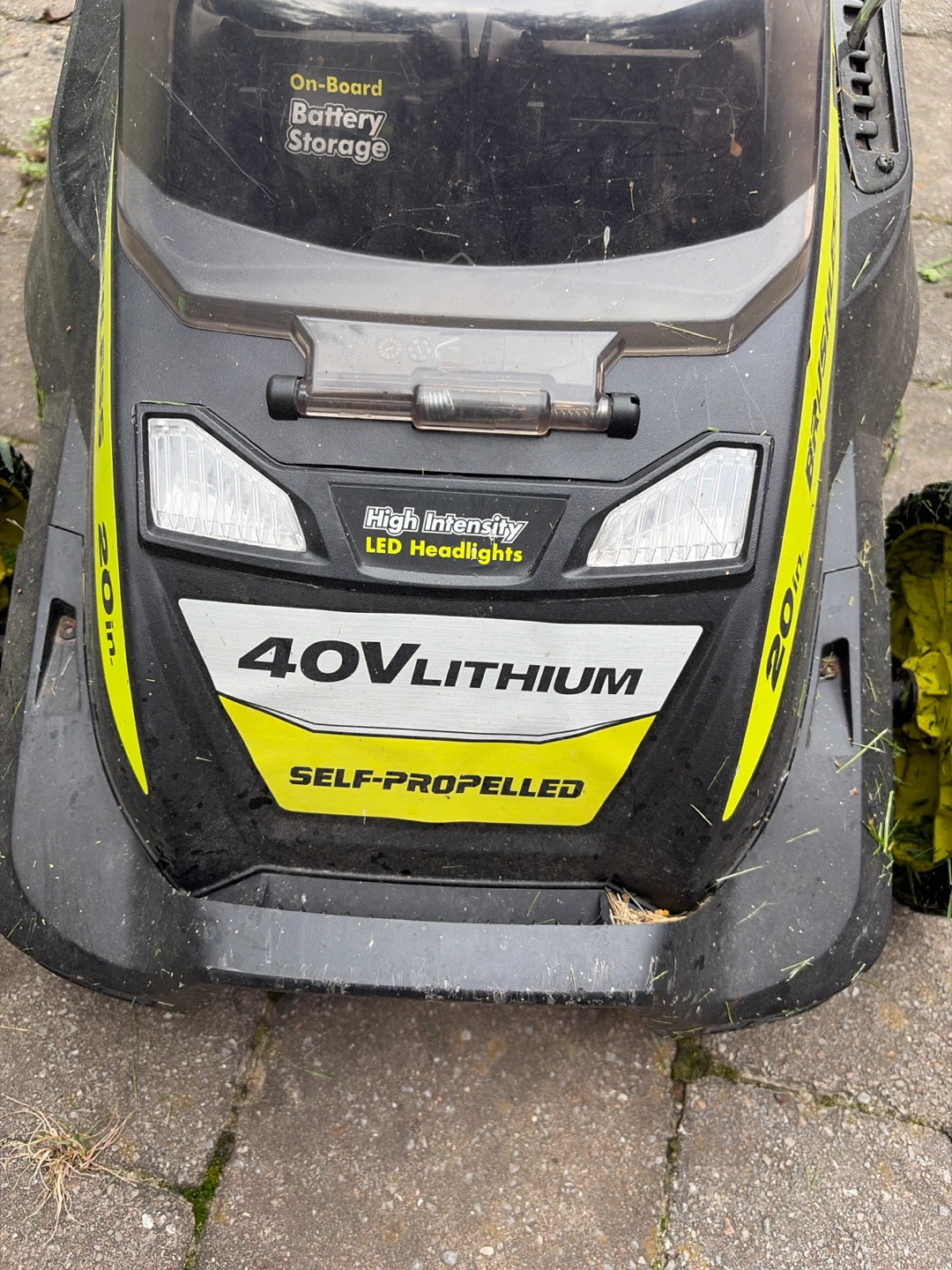 Ryobi 40V  Self-Propelled mower brushless, battery and charger - photo 2