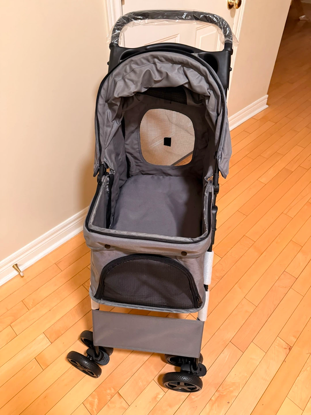 Grey Pet Stroller New - photo 3