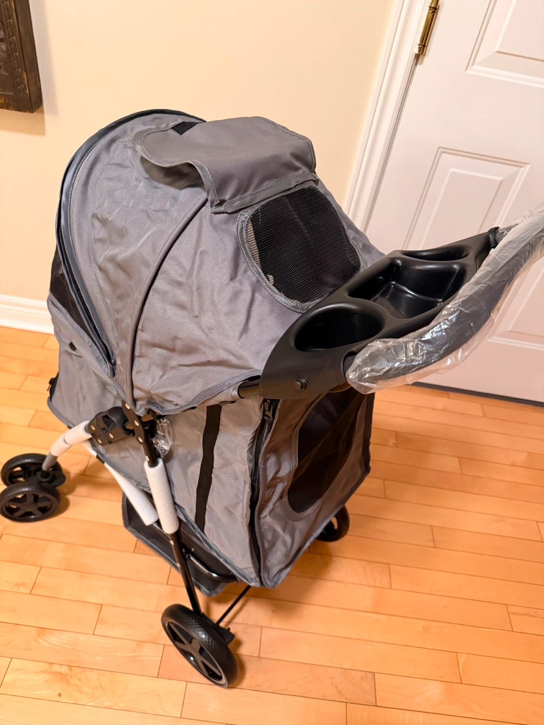 Grey Pet Stroller New - photo 4