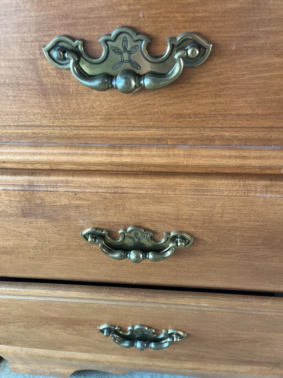 Wooden Dresser with Mirror - photo 2