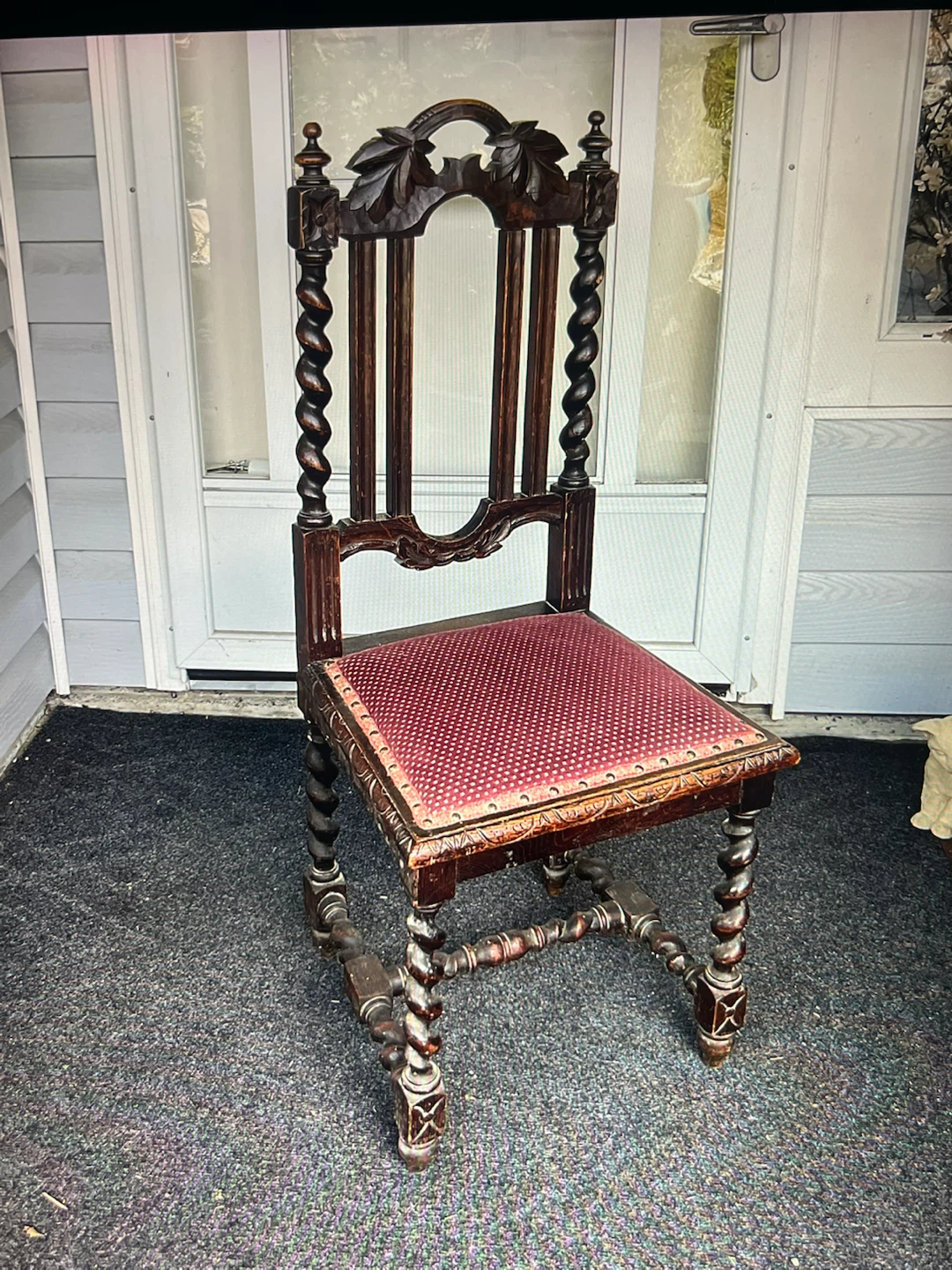 1880 anyways barley twist chair