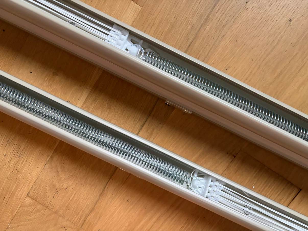 2 Cordless Cellular Honeycomb Window Shades 27” x 64” Beige - photo 5